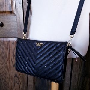Victoria's Secret Black Shoulder Bag Purse